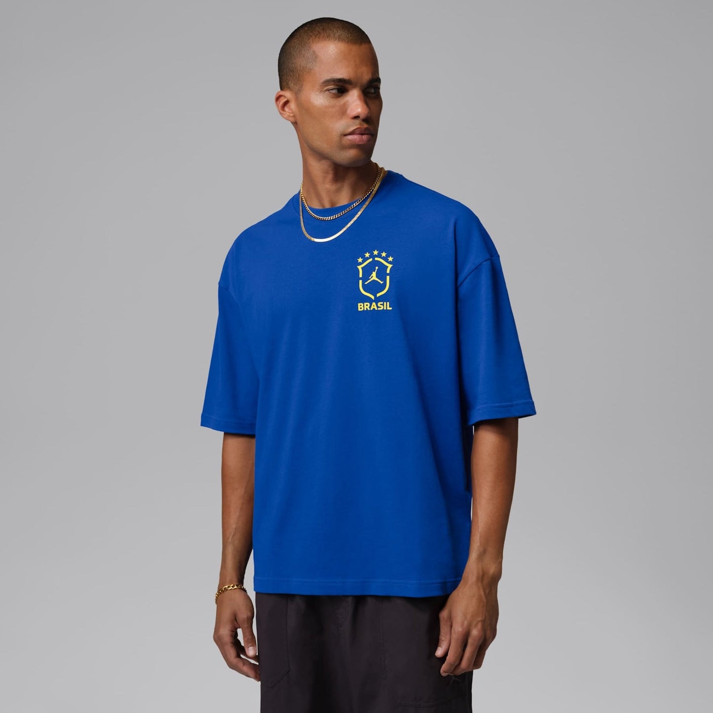 Camiseta Brasil Air Jordan 85 OverPersonalizard Masculina