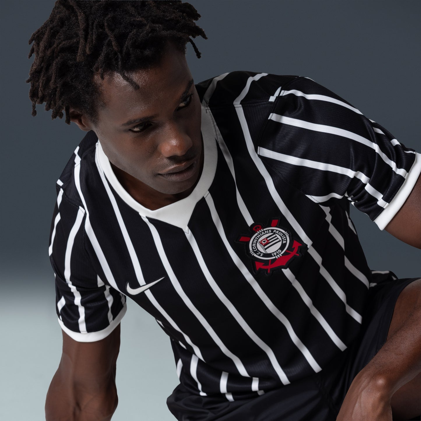 Camisa Corinthians Nike II 2026/27 Torcedor Masculina - Frente