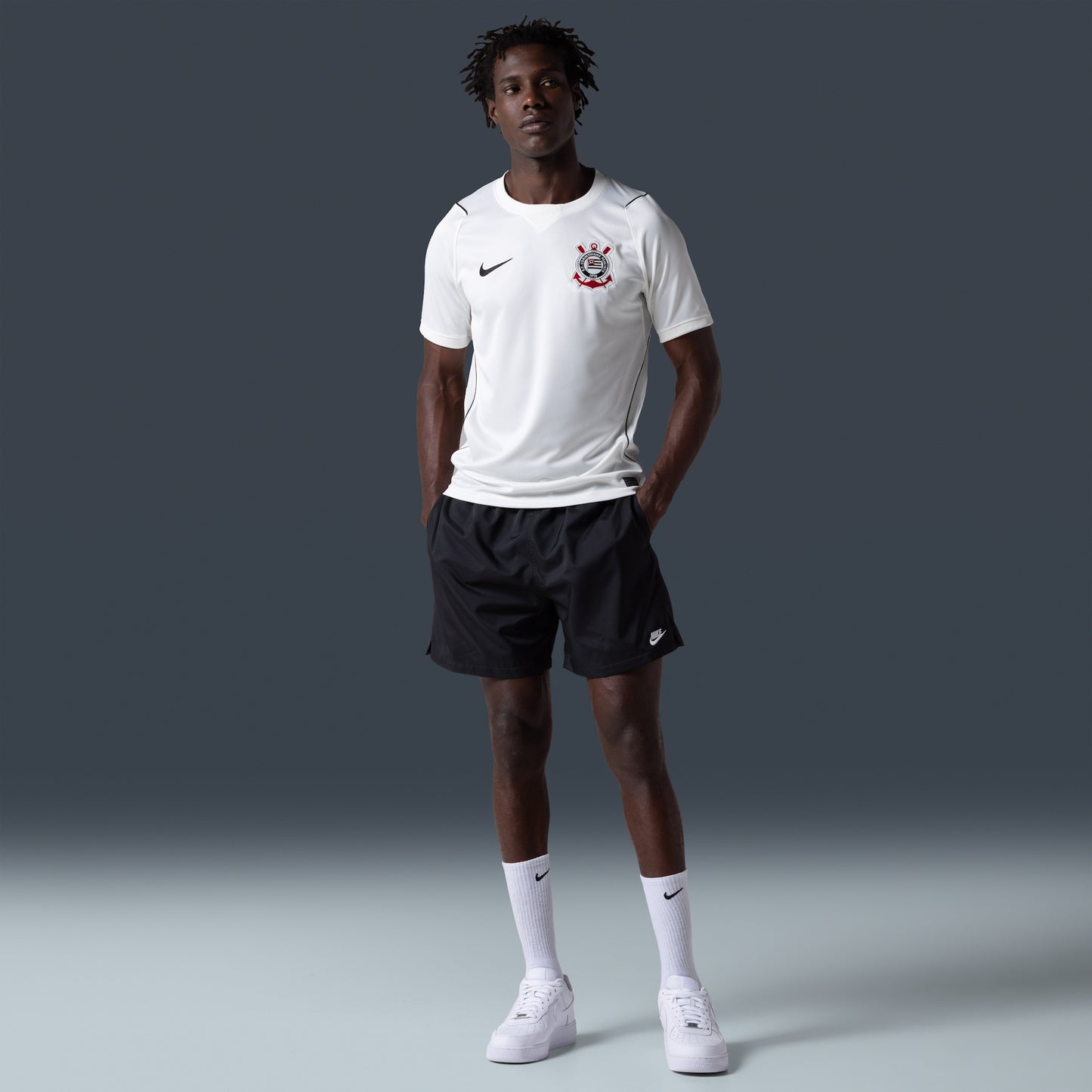 Camisa Corinthians Nike I 2026/27 Torcedor Masculina - Costas