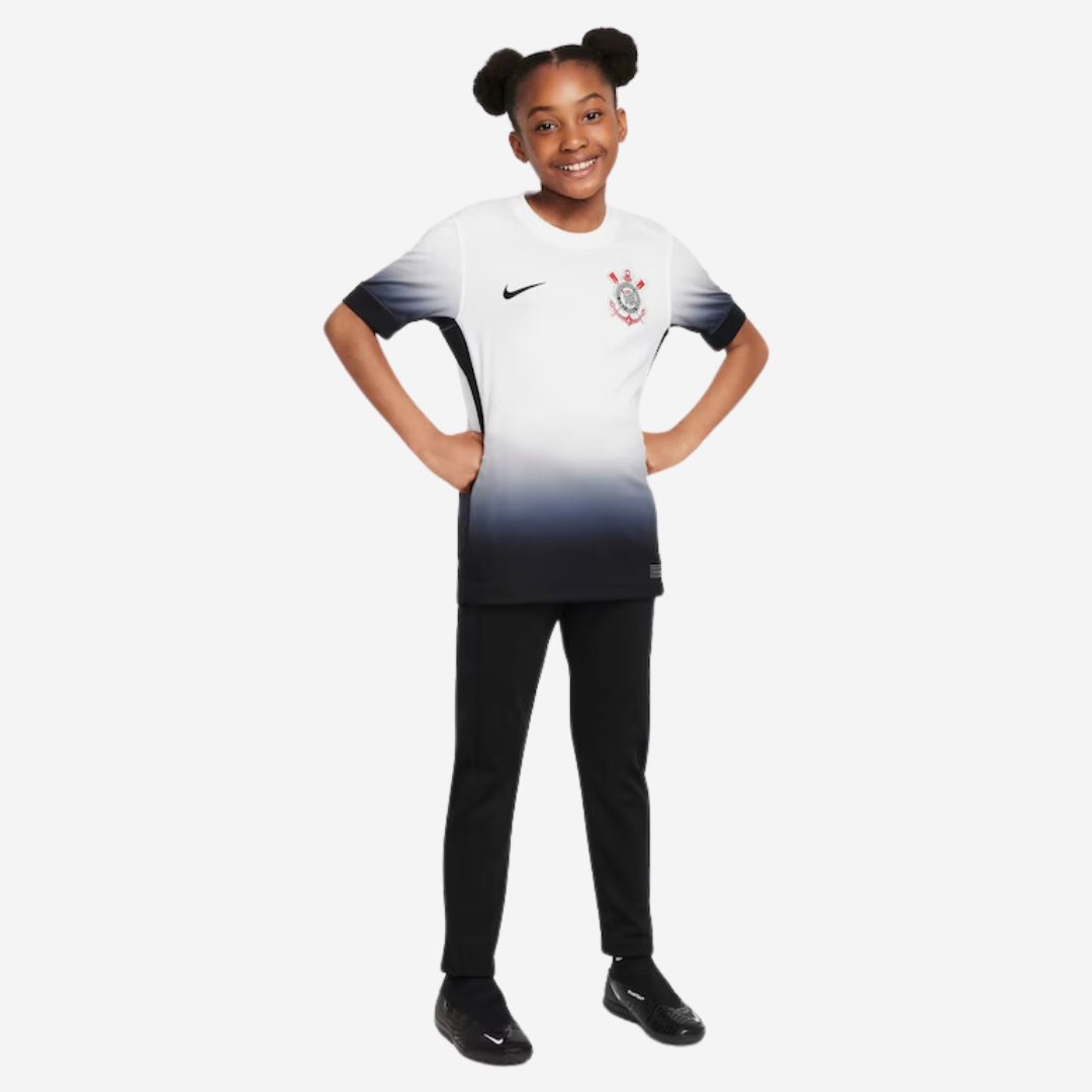 Camisa Infantil Nike Corinthians 2024/25 I Torcedor