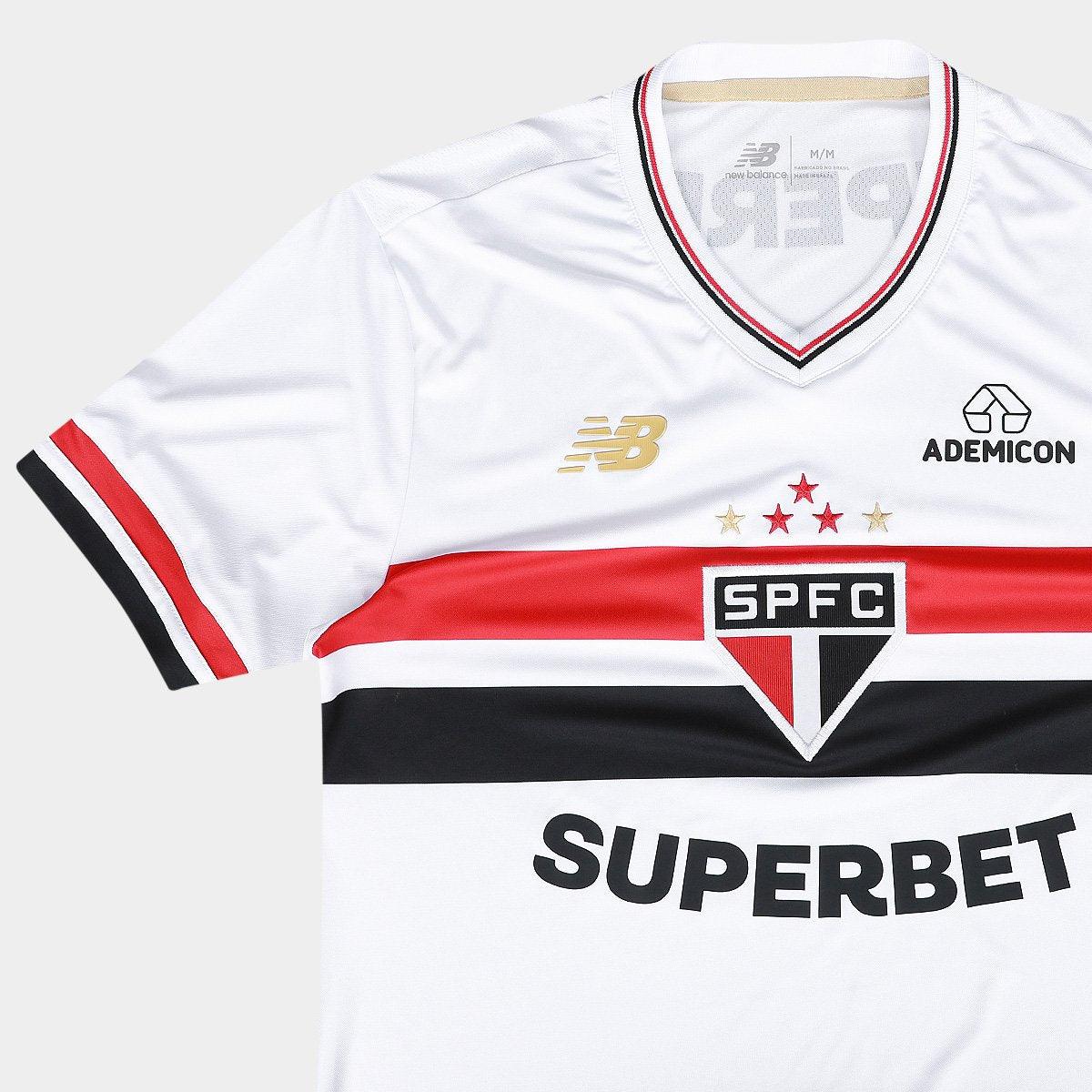 Camisa New Balance São Paulo 2025/26 I Lucas N° 7